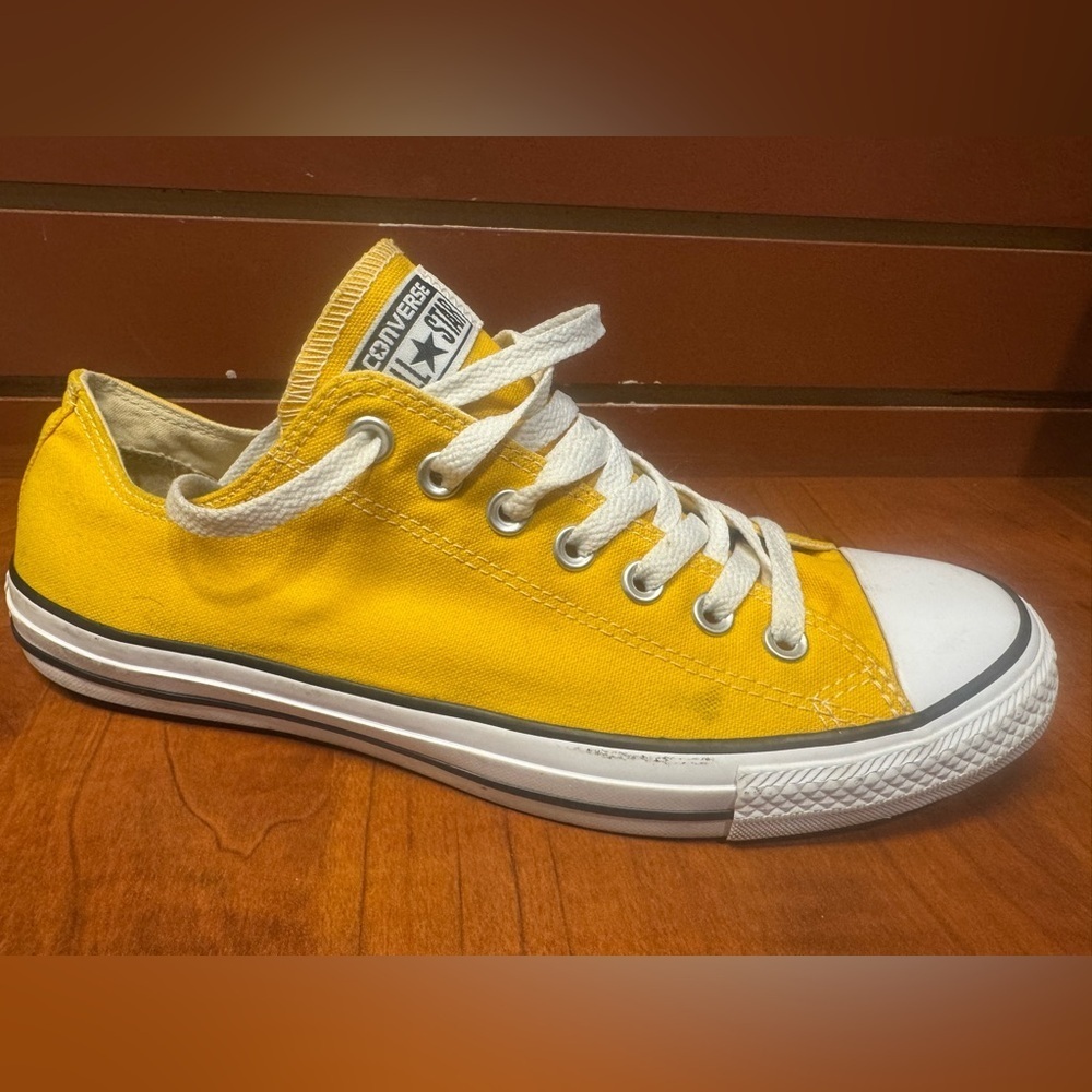 Converse All Star Yellow Sneakers - Picture 9 of 12
